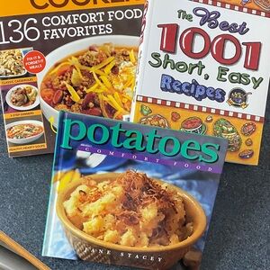 Lot of 3 cookbooks
